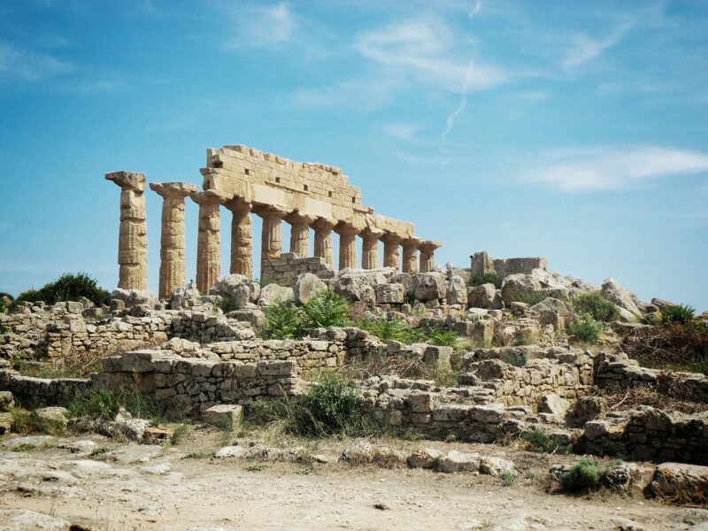 Selinunte acropoli, mura, necropoli e templi